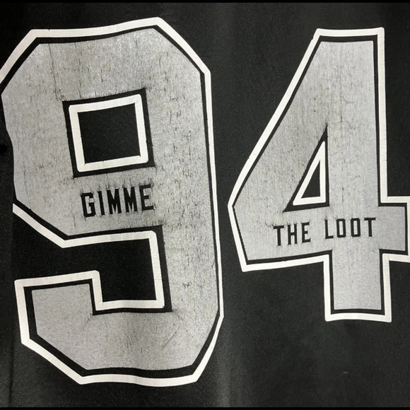 Hudson Outerwear  Black Jersey Notorious 94 Men’s  SZ Large - Picture 2 of 7